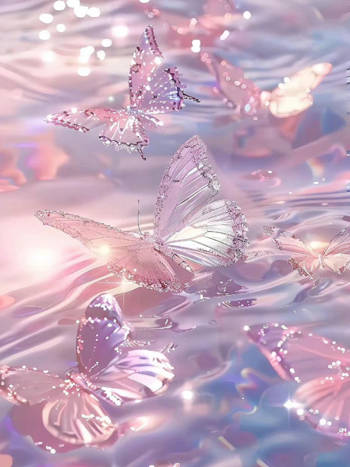 翩翩起舞的蝴蝶,仿佛置身梦幻仙境,美得让人心醉.#背景