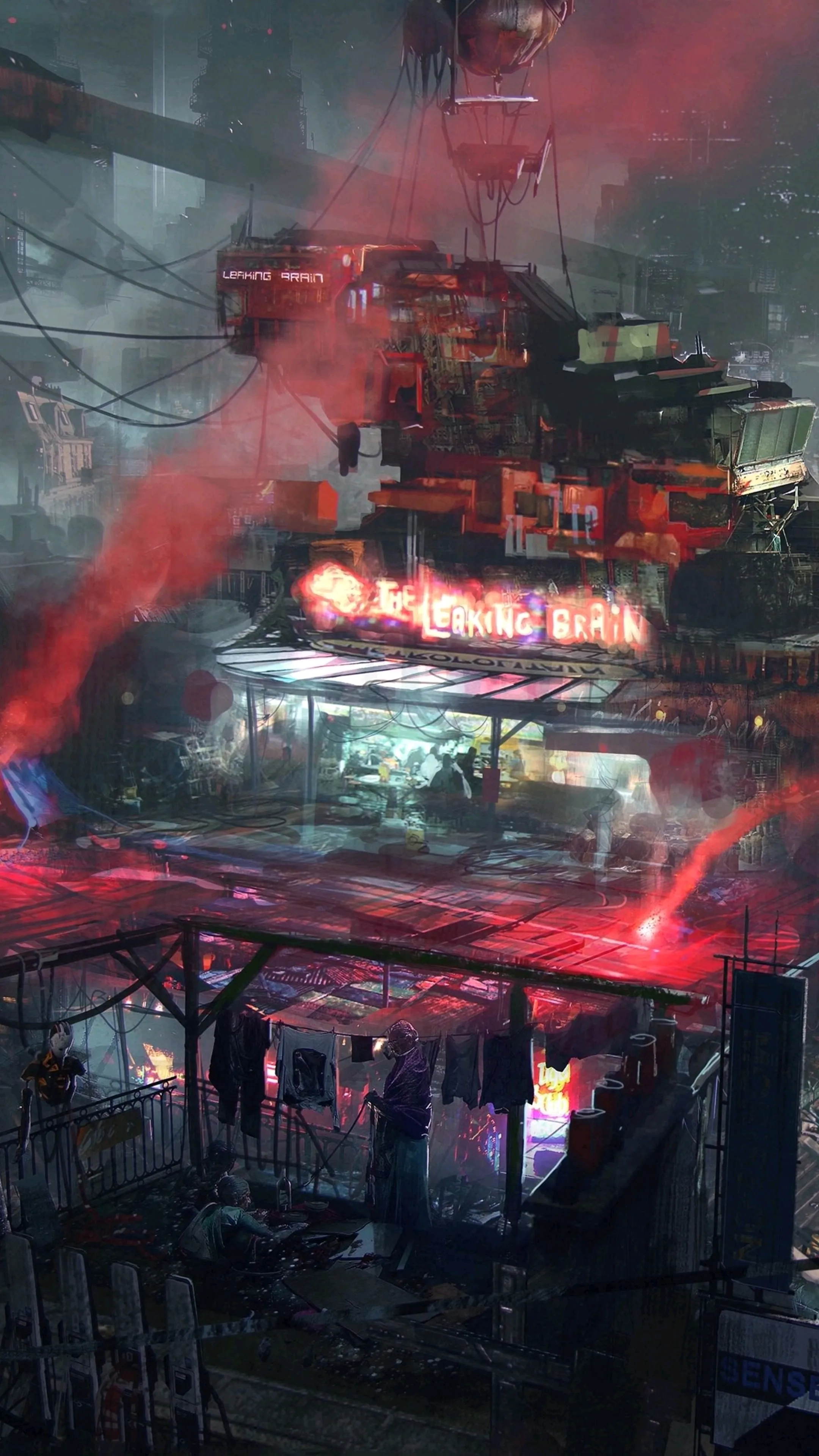 必看的赛博朋克废土大女主偏群像文  我在废土世界扫垃圾   有点赛博