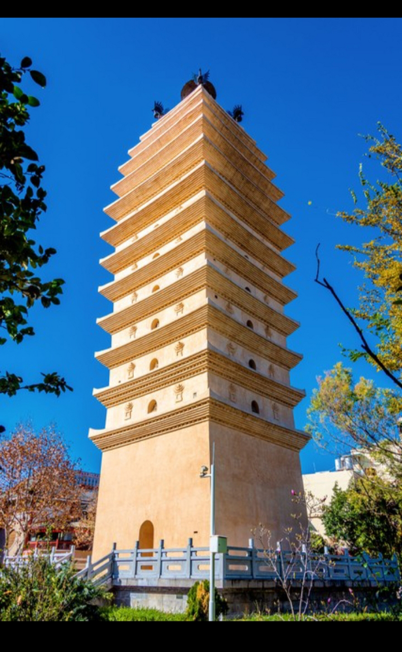昆明的历史故事73期《昆明东西寺塔》#ai共创计划# 昆明东西寺塔位于