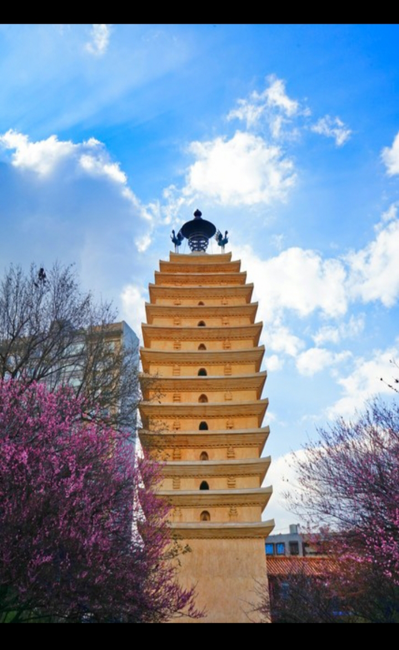 昆明的历史故事73期《昆明东西寺塔》#ai共创计划# 昆明东西寺塔位于