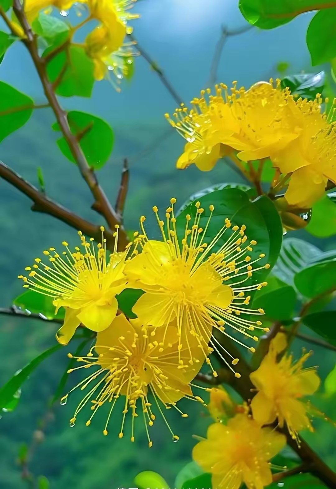 仔细观察,你会发现每一朵花都拥有独特的形态,像是在诉说着自己的故事