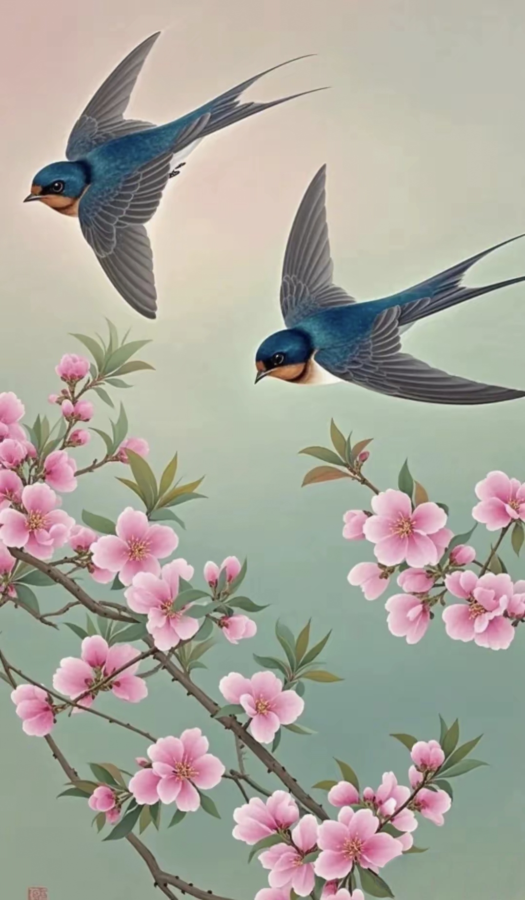 春天来了,小燕子带着希望从南方飞回来了,带来了温暖和生机