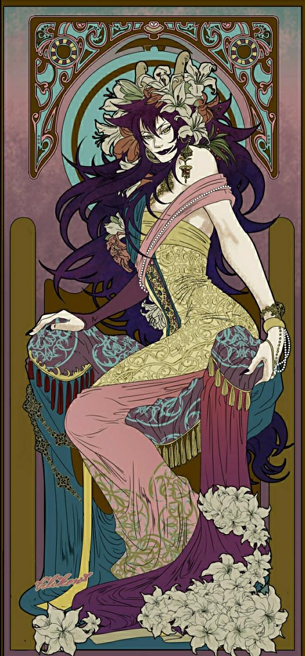 画完那是不可能的啦,原图的作者是biliken,顺便公布一下我下一个目标