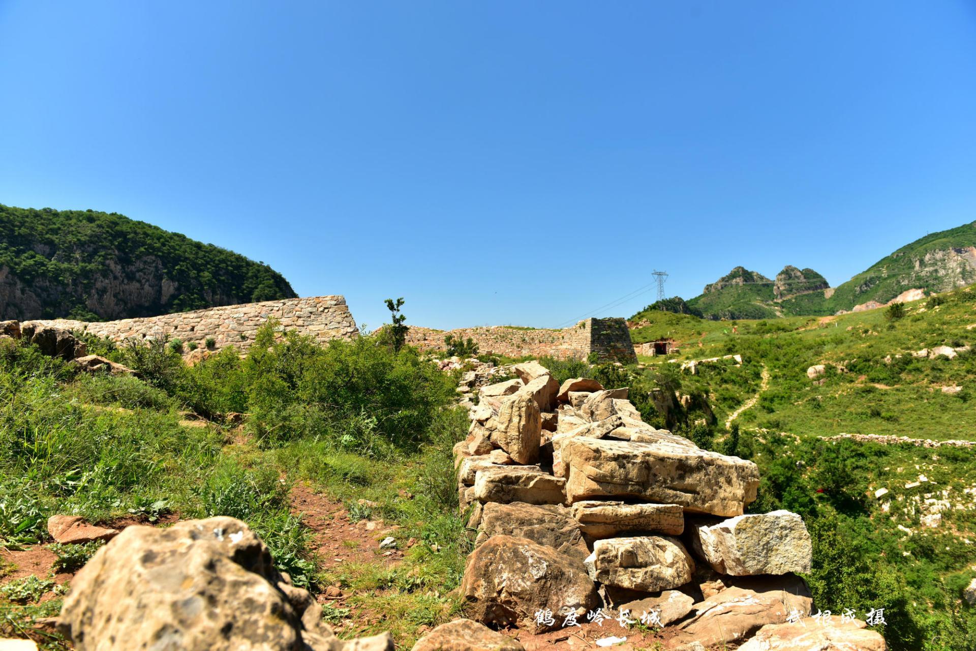 鹤度岭明长城关隘,位于山西省昔阳县与河北省邢台市内丘县交界的山