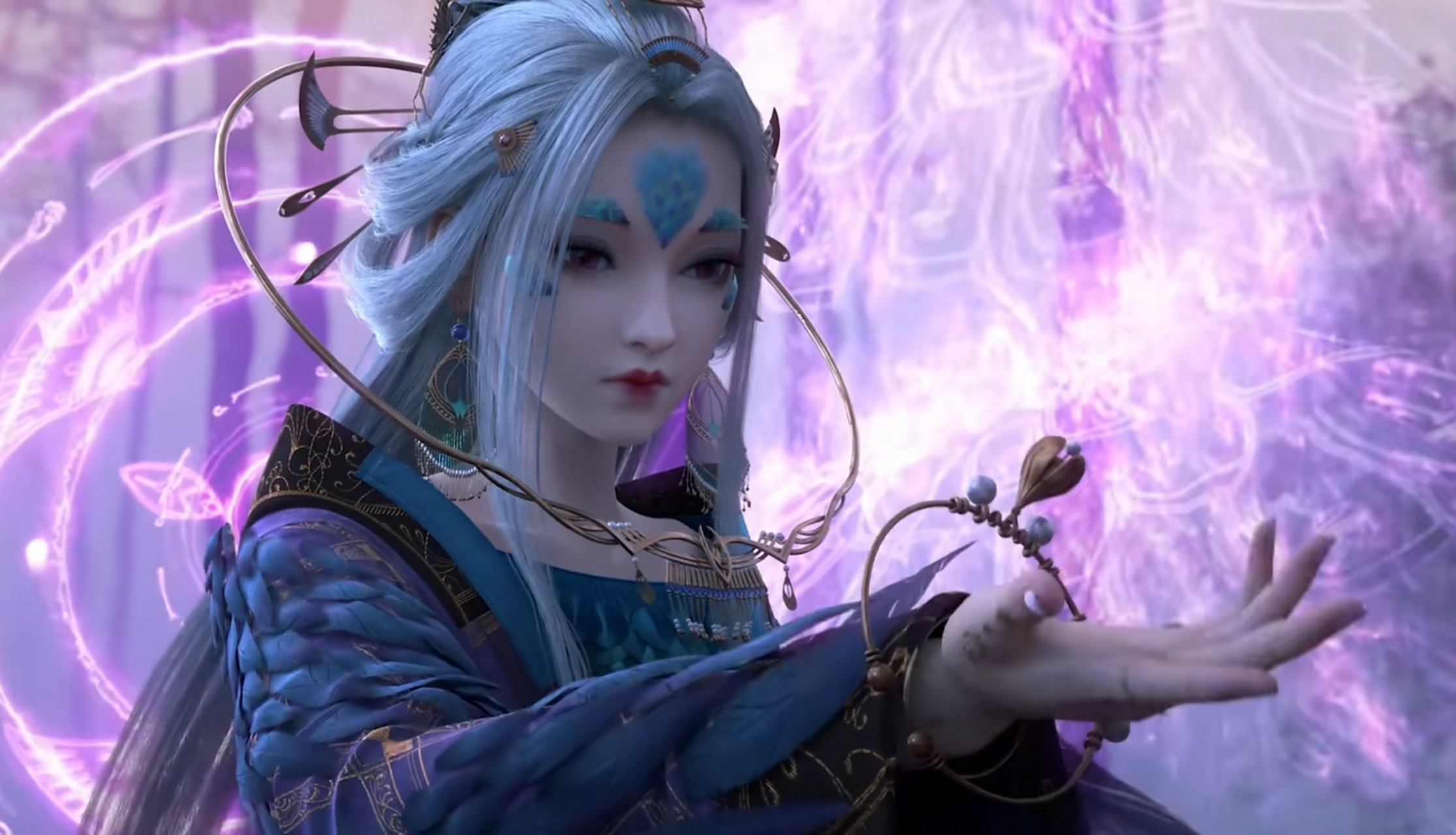 动漫美图# 眷思量里面的奉眠是你们的女神吗?来了来了,她来了