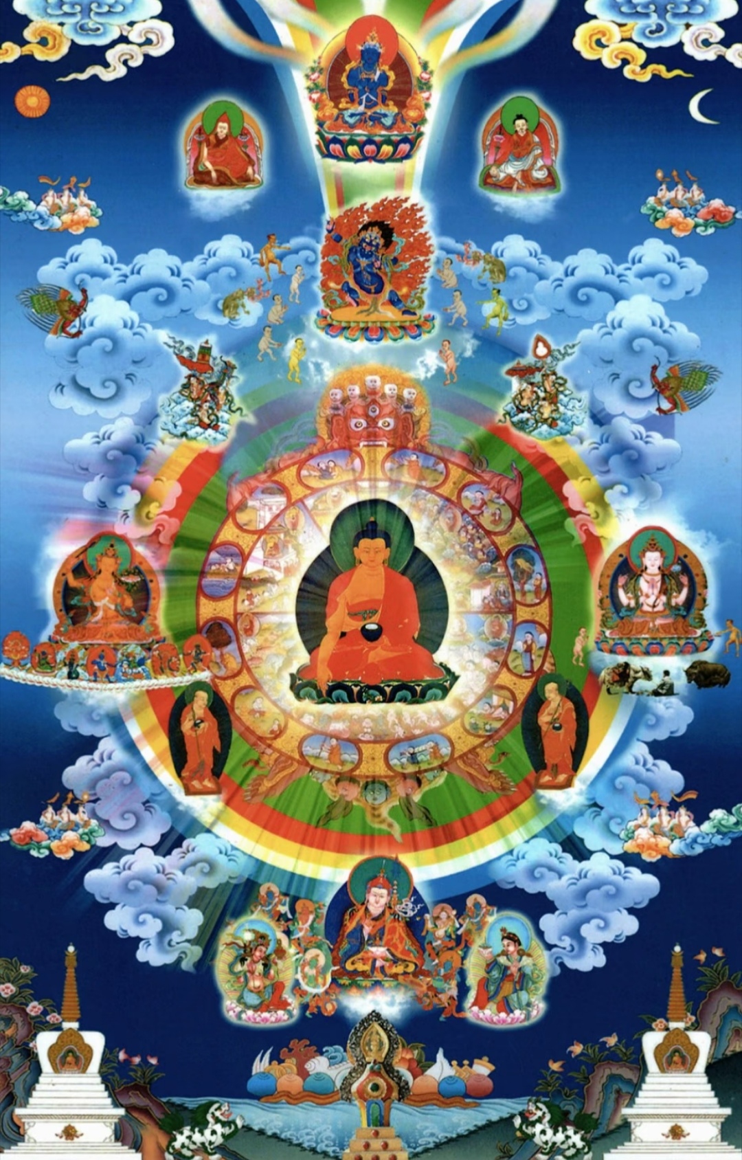 此七能尽摄,一切波罗蜜, 得不思议智,世间依怙尊