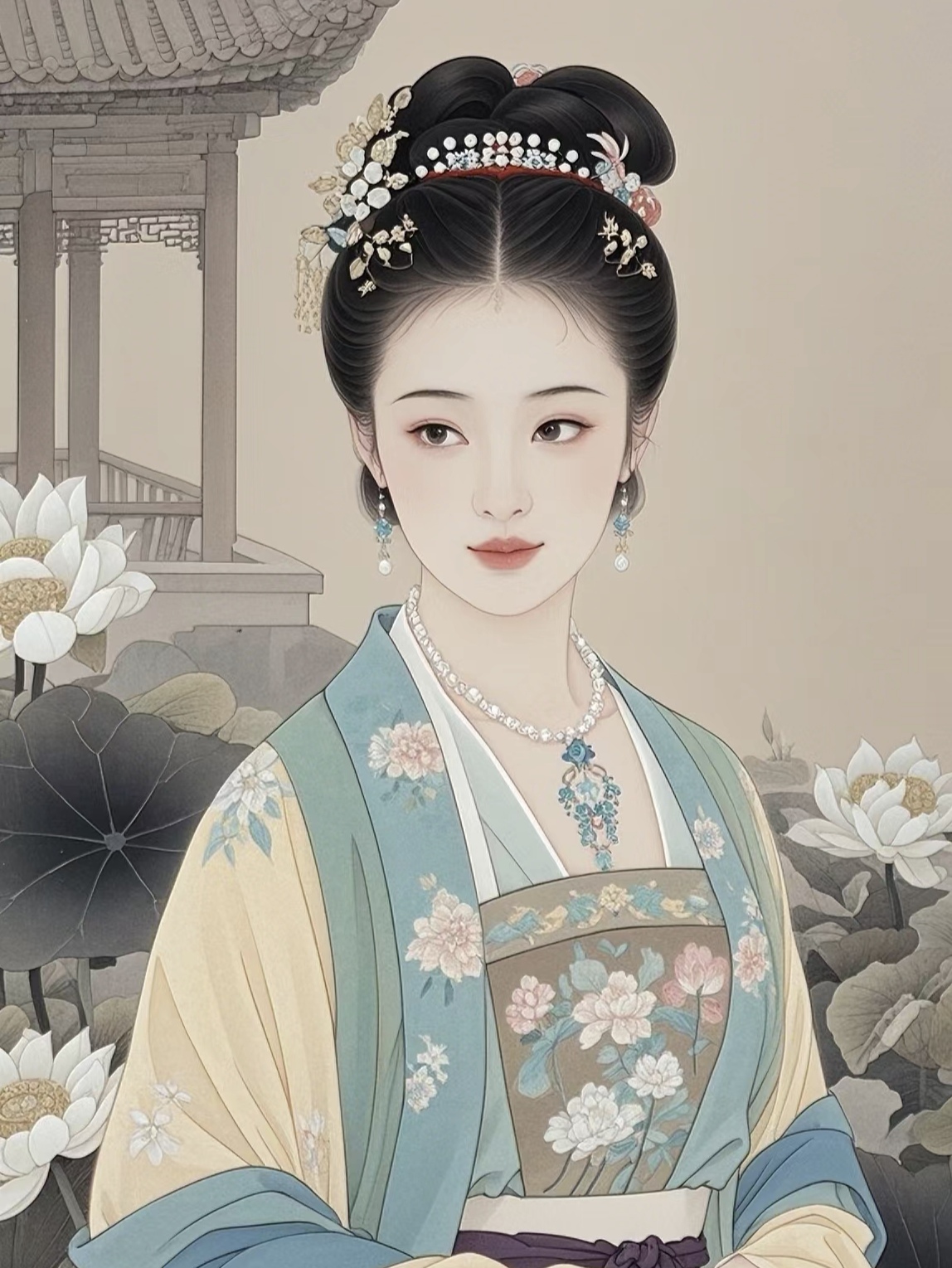 贞真人画像冯婉贞冯婉贞复原图片高清刘秀沈宜修画像女英雄冯婉贞画像