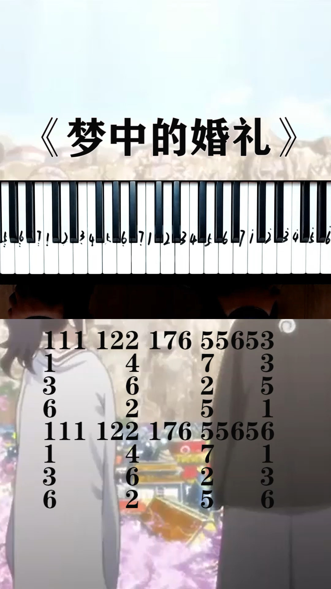 多少人是因為這首曲子學的鋼琴【夢中的婚禮】快速教學,多加練習就能