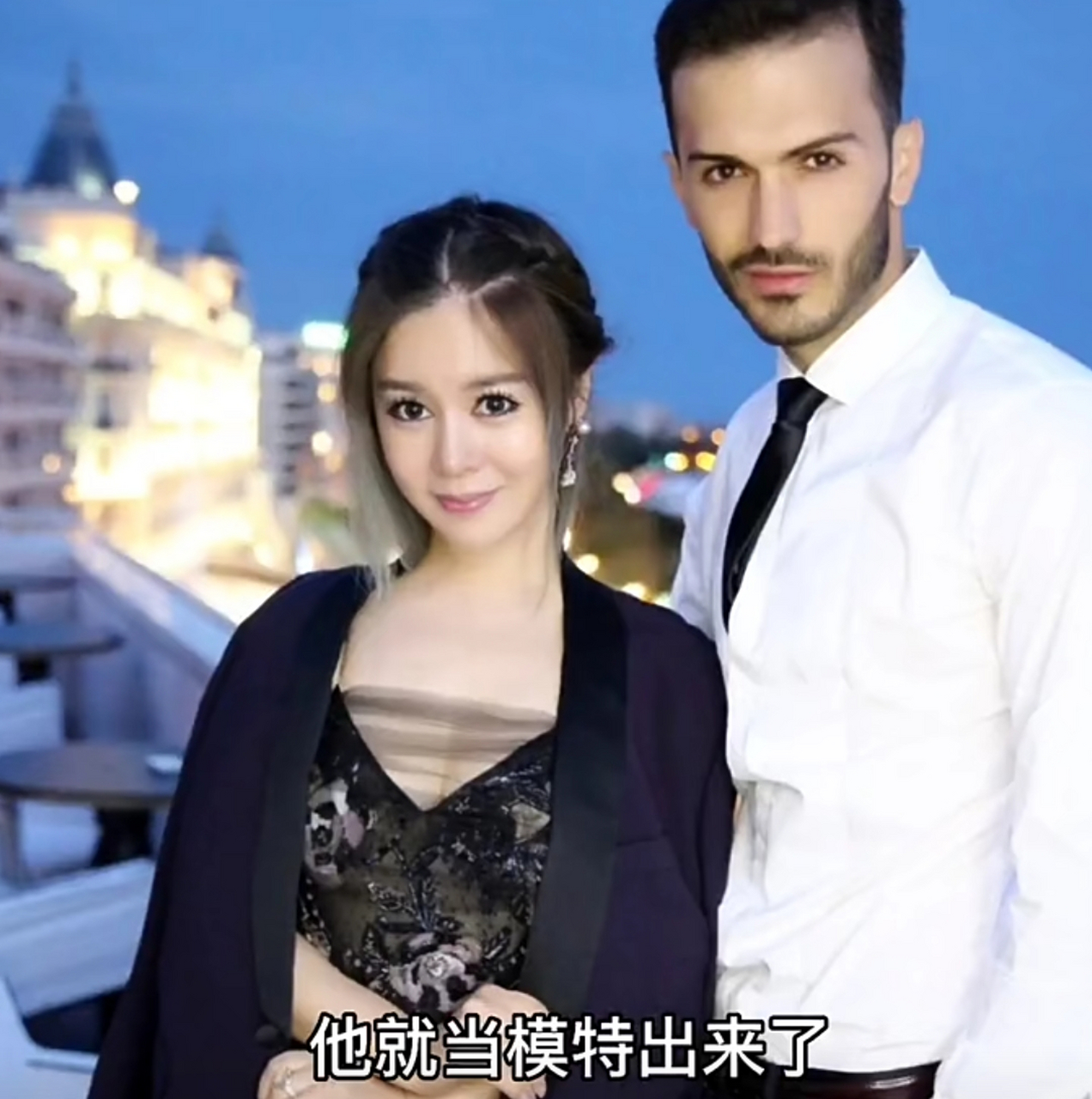 在和于文红结婚前,罗兰多就是一个年入几百万的模特儿,事业发展得很