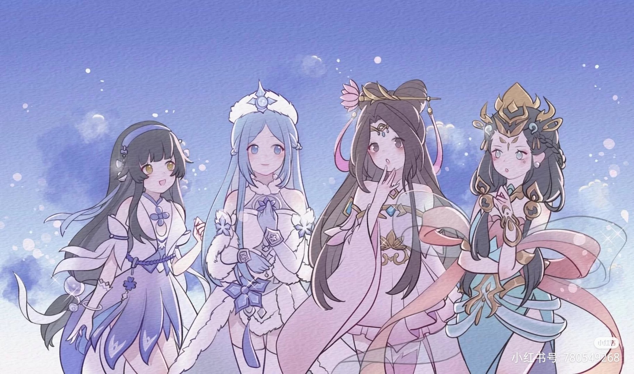 王者荣耀四大美女