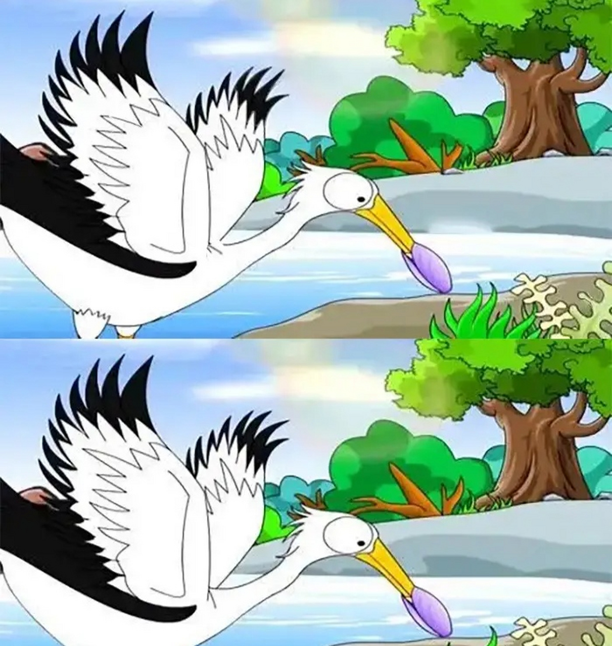 高难度找不同,找到6处你就是天才!