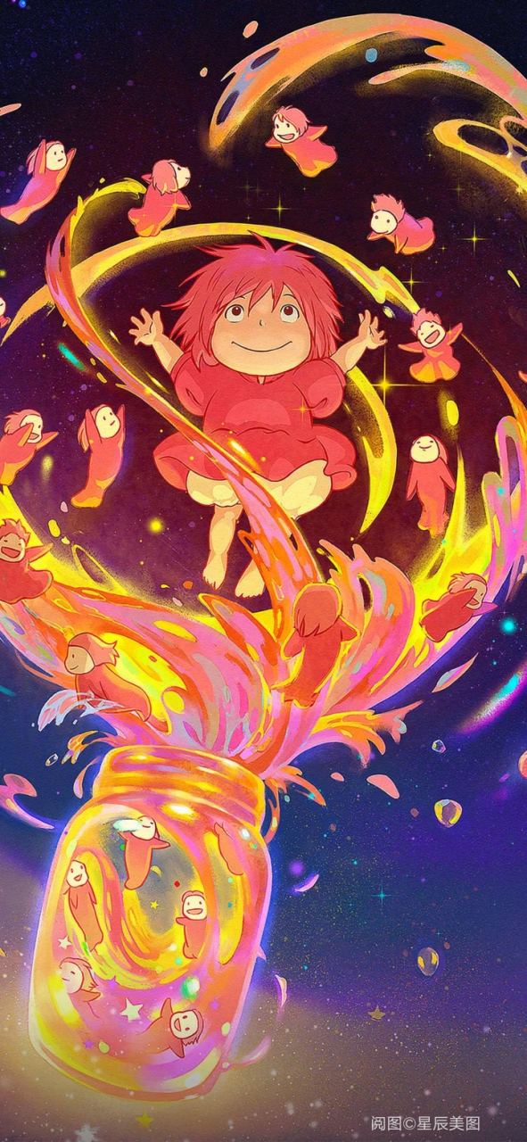 这是一部充满爱与温暖的电影. @《岸上的波妞》