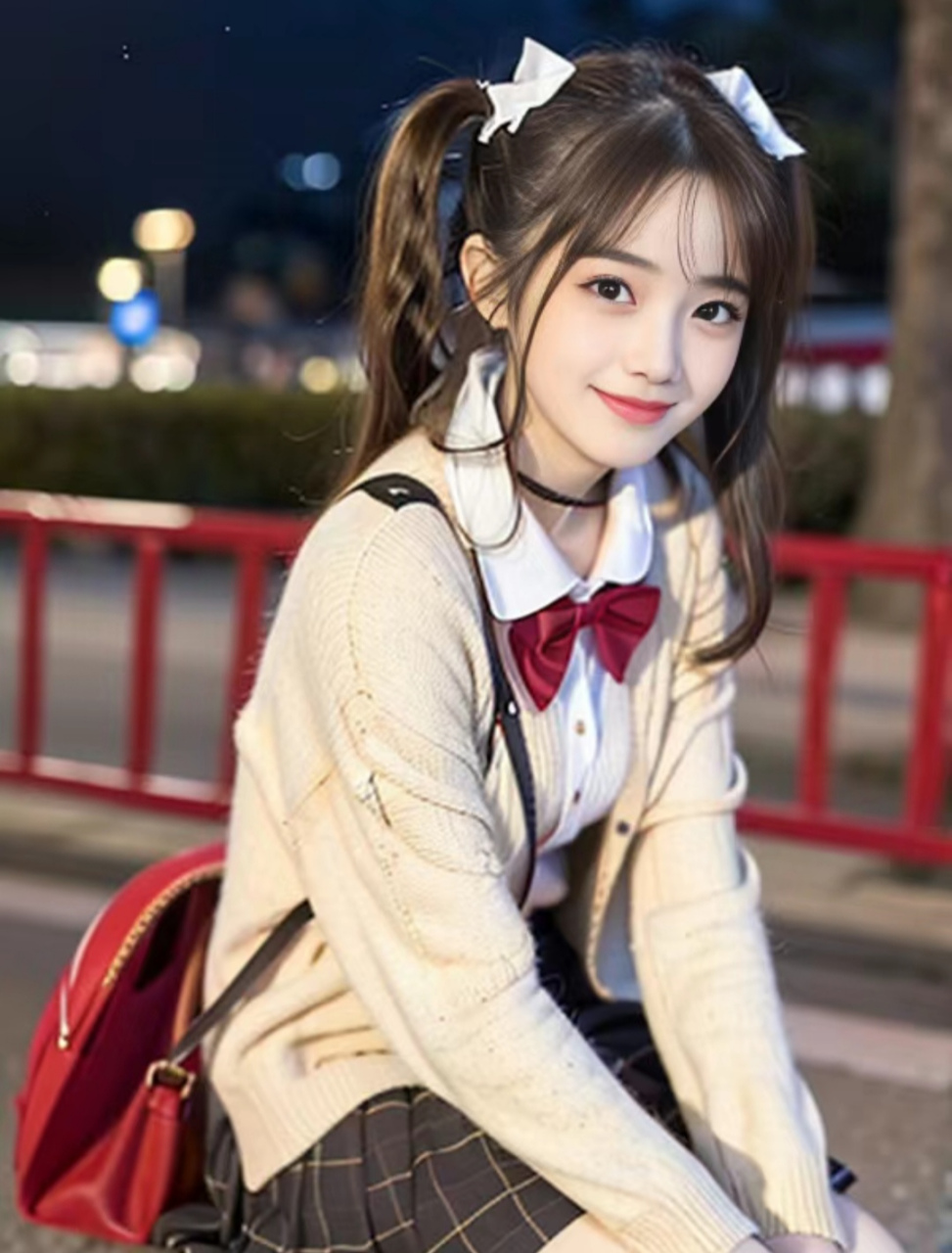 jk制服,双马尾小可爱,你心动了吗?