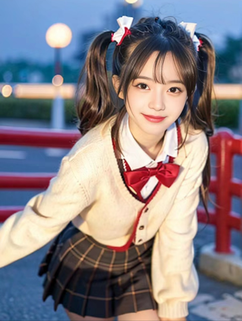 jk制服,双马尾小可爱,你心动了吗?