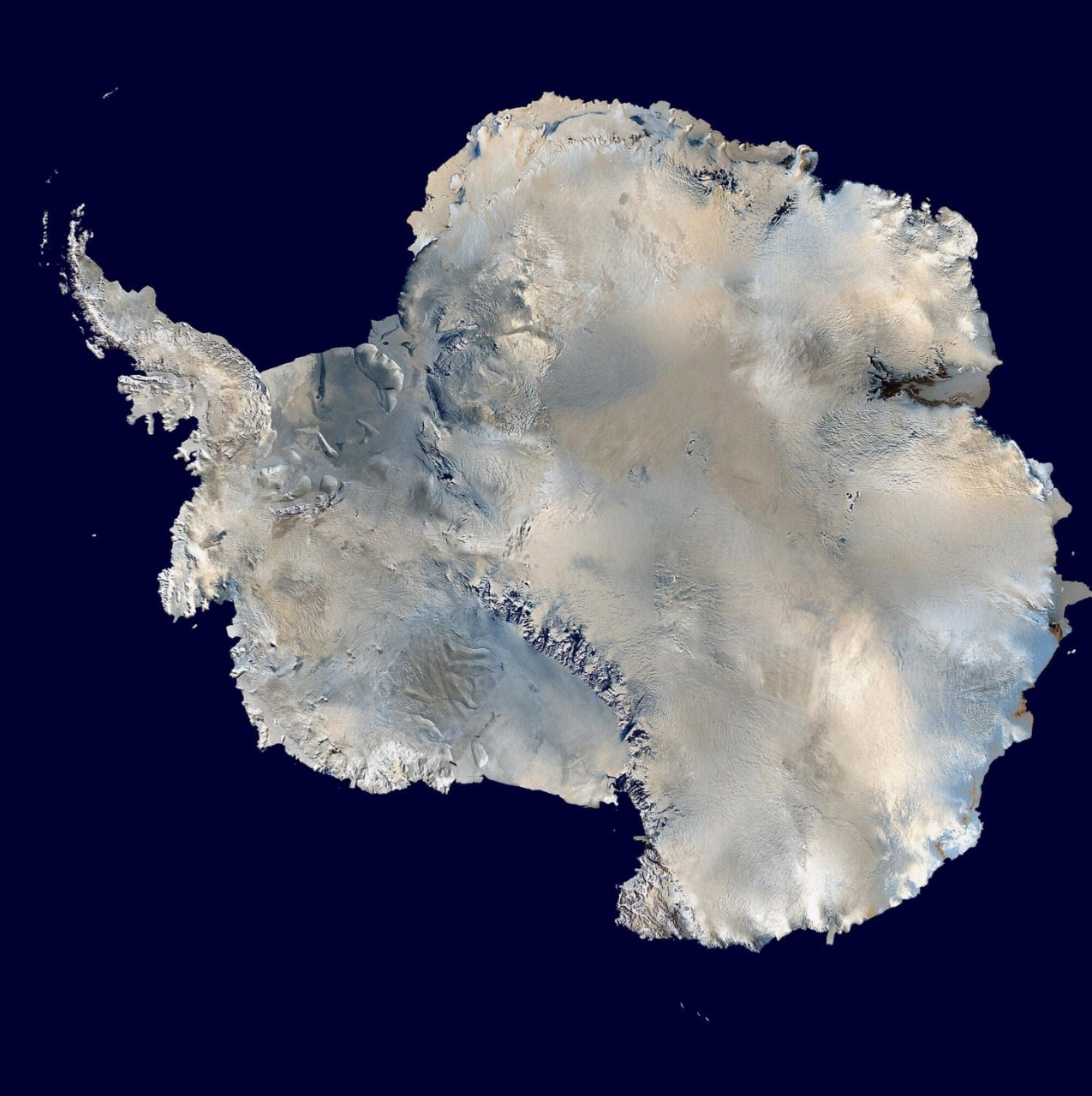 南极洲,面积1.5个中国.