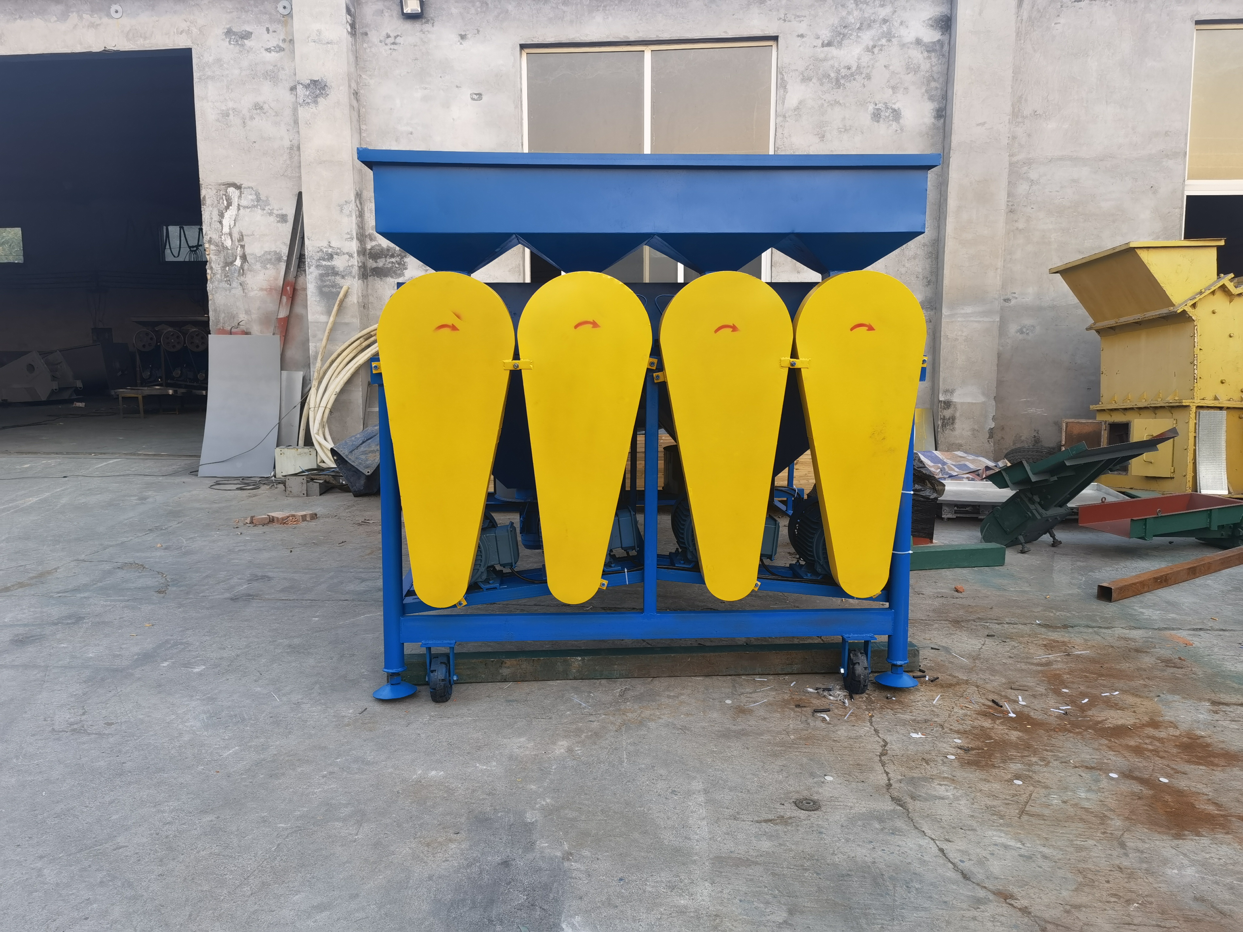 2kw 外形尺寸:3500*1800*1900 四轴高粱抛光机 博华时