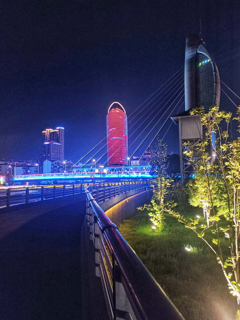 芜湖夜景 唯美图片