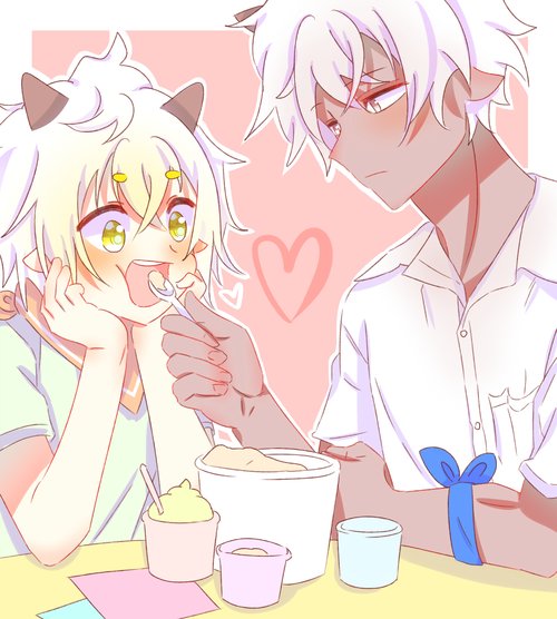 分享一下沸羊羊和懒羊羊的情头超级磕他们两个!