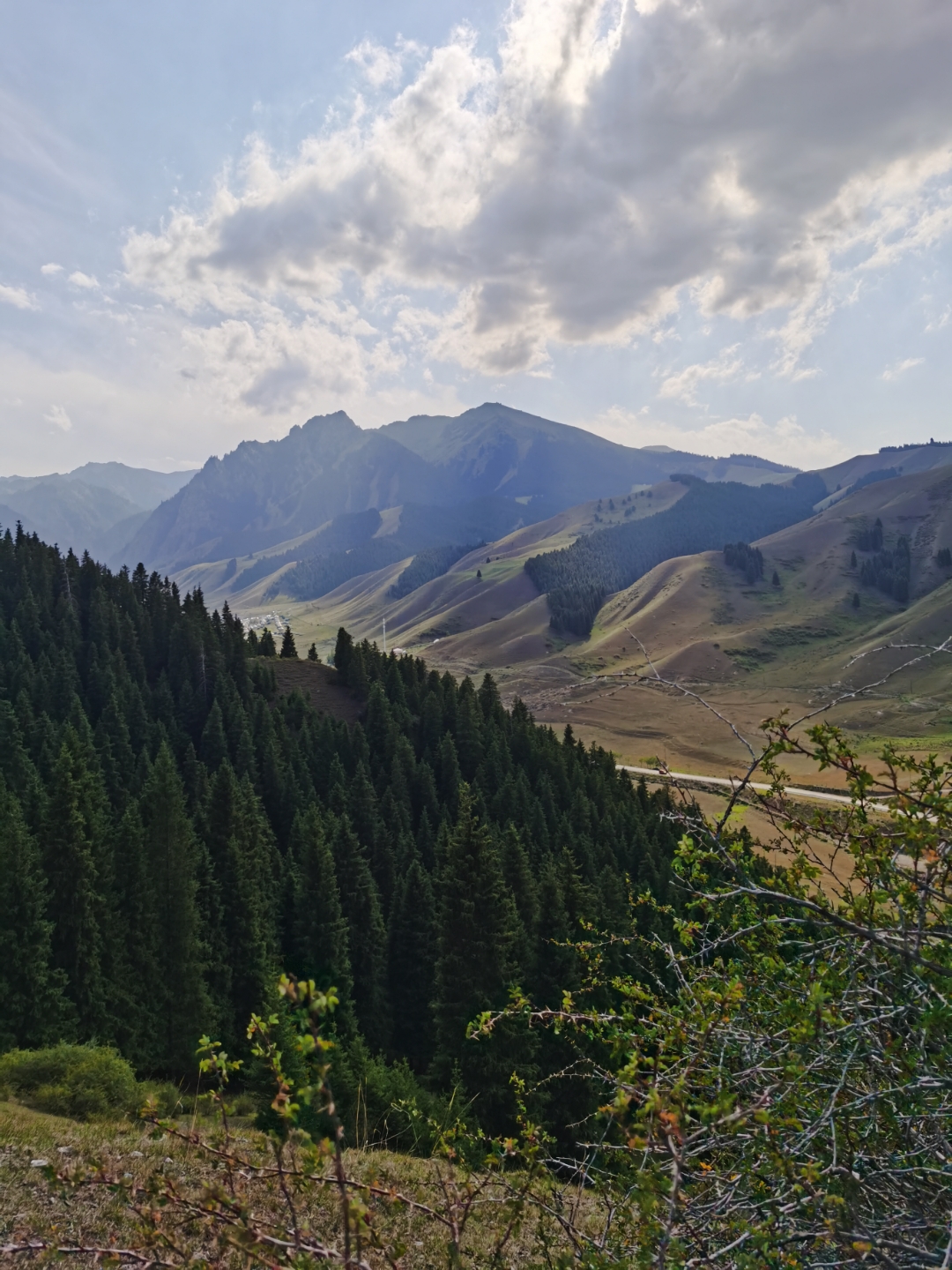 乌鲁木齐南山西白杨沟风景区.