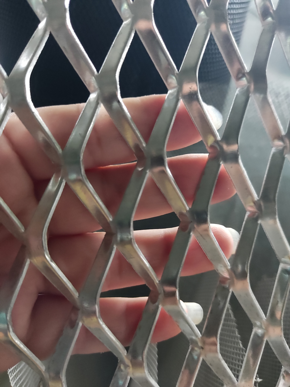 吊顶装饰金属铝网菱形钢板网