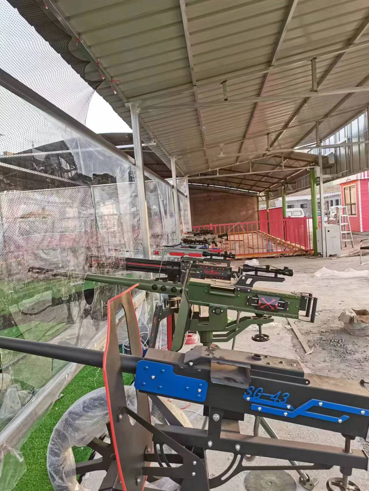 郑州鹰布游乐气炮枪厂家射击游乐设备如何来保养?