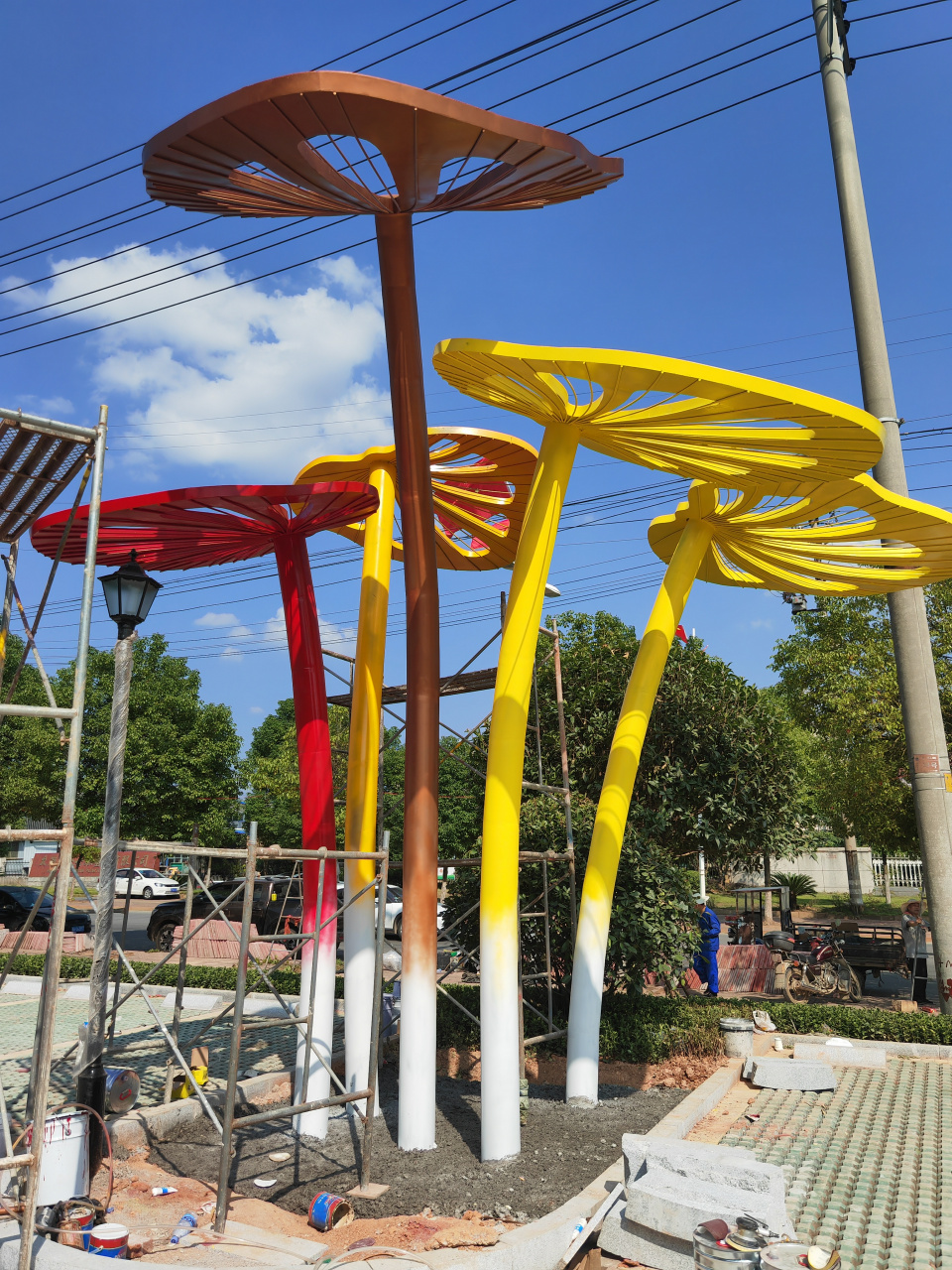 大型城市景观雕塑摆件不锈钢雕塑户外大型雕塑摆件厂家