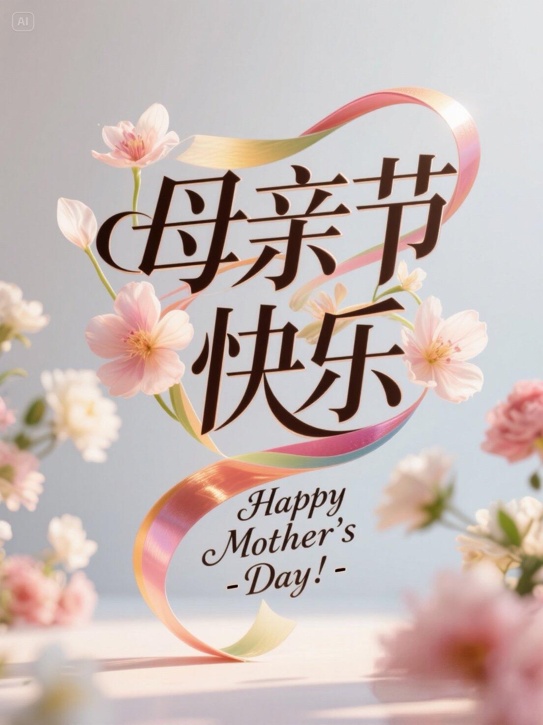 今天就是母亲节了,感恩母亲,致敬母亲