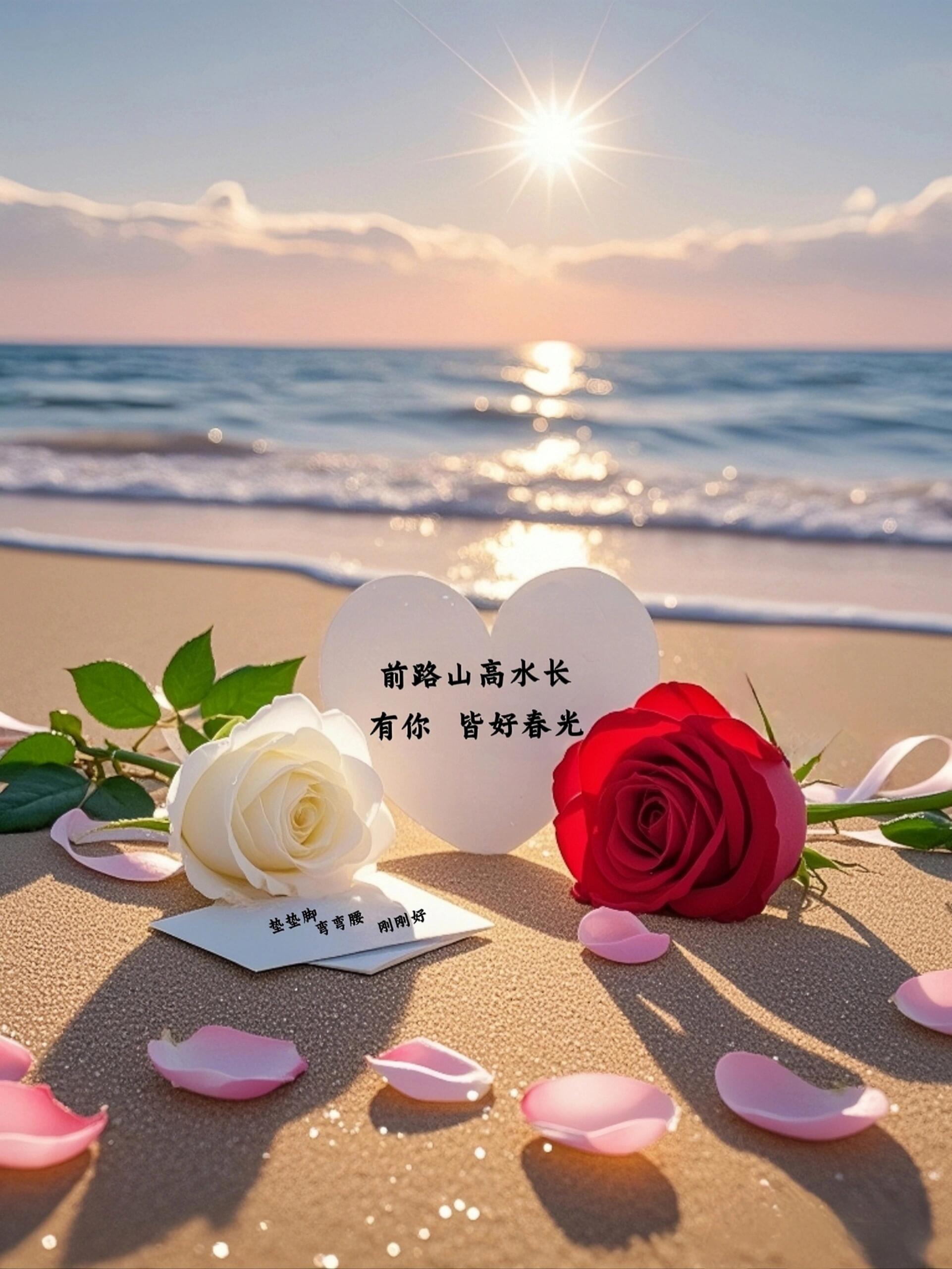 携手走过风雨,笑语间,温情流淌. 你的眼眸如星,点亮我,心灵的航向