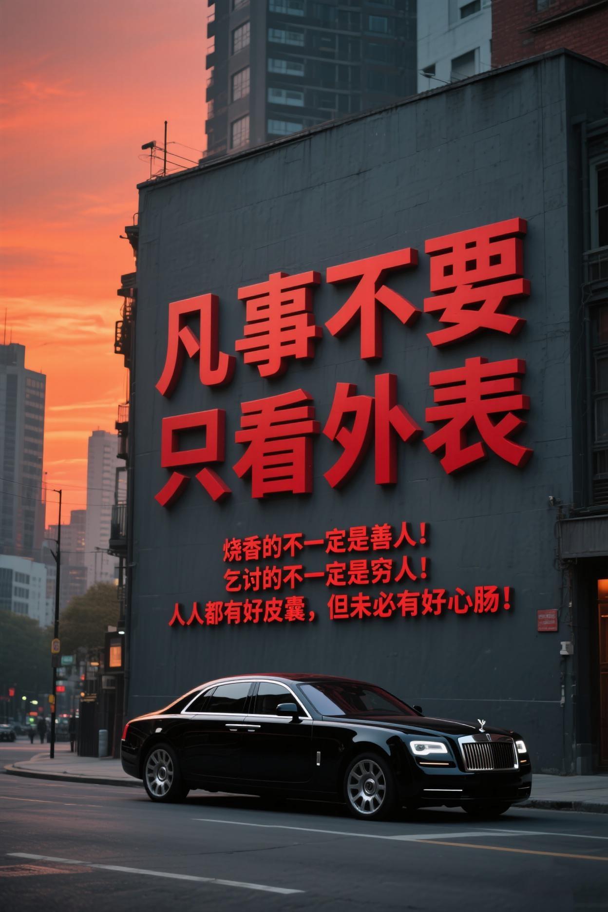 凡事不要只看外表 烧香的不一定是善人 乞讨的不一