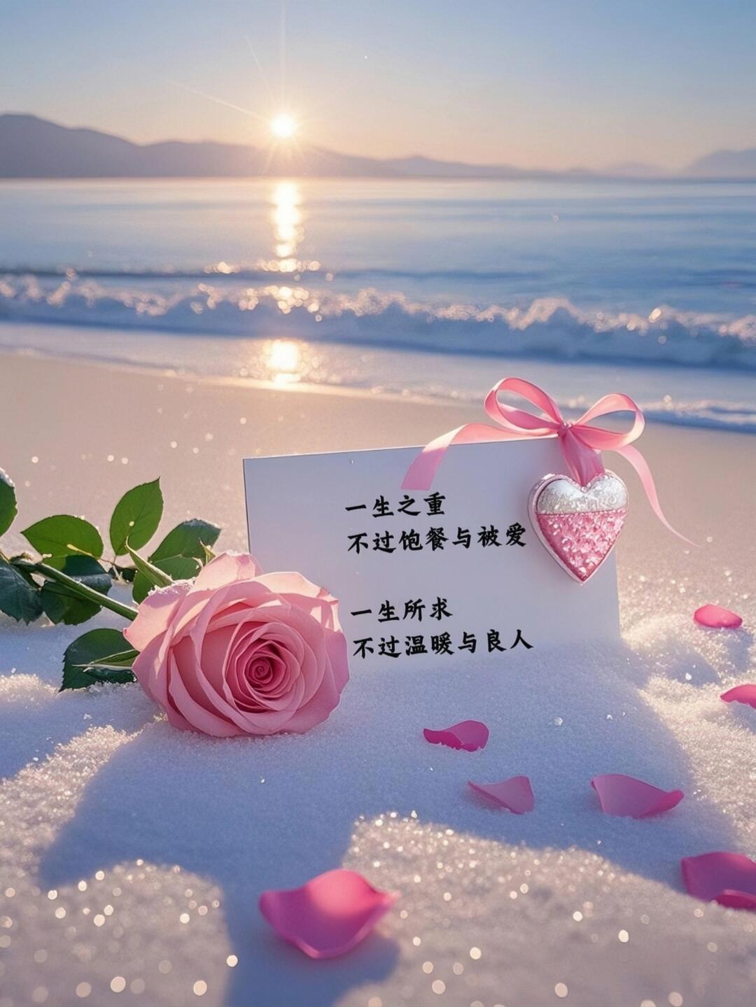 《愿你所遇皆良人,真情永不改》