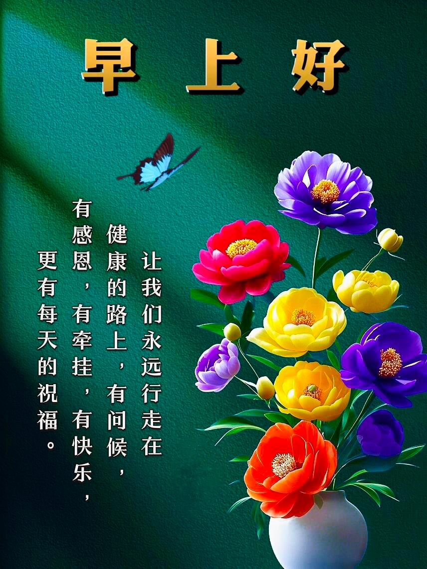 《早安时光:健康相伴,祝福相随》