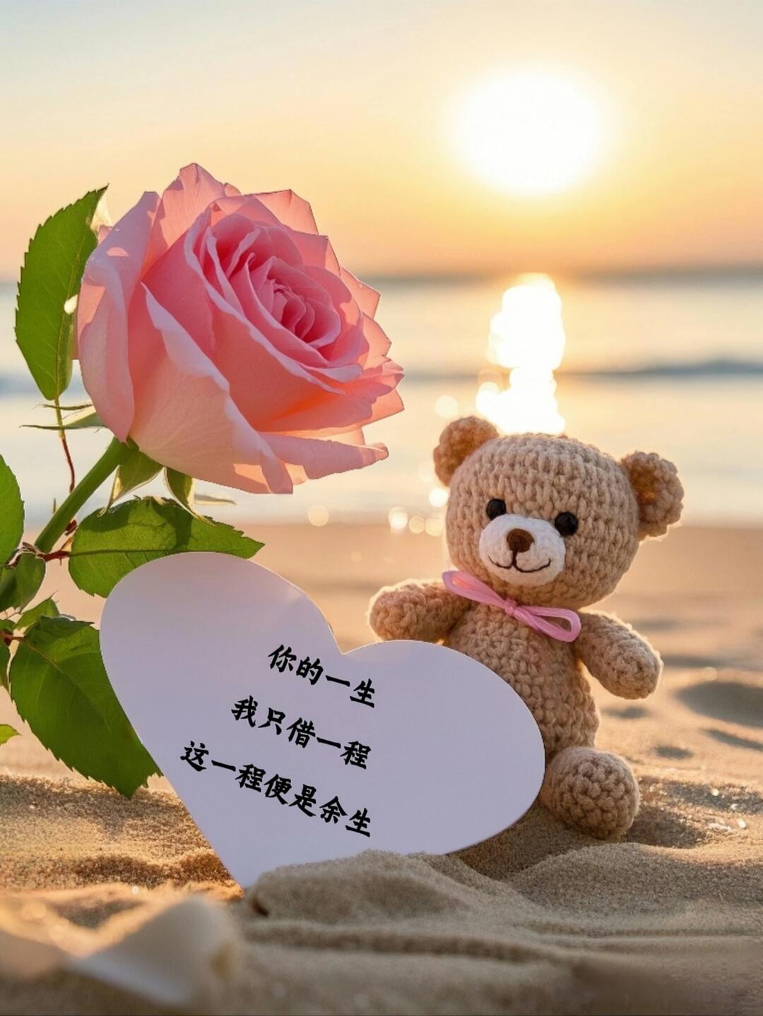 你的一生,我只借一程, 可这一程,便是我的永恒