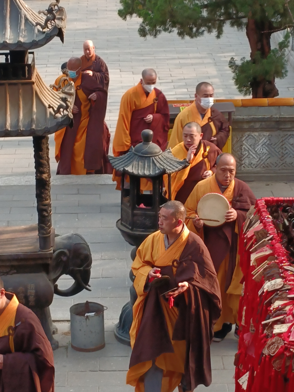 自然风光#北京京西潭柘寺,自然之光古建筑,阿弥陀佛,阿弥陀佛.