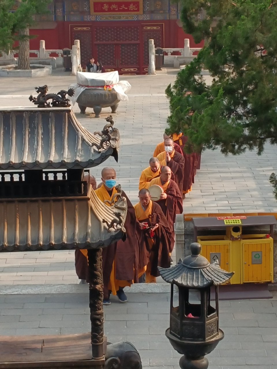 自然风光#北京京西潭柘寺,自然之光古建筑,阿弥陀佛,阿弥陀佛.