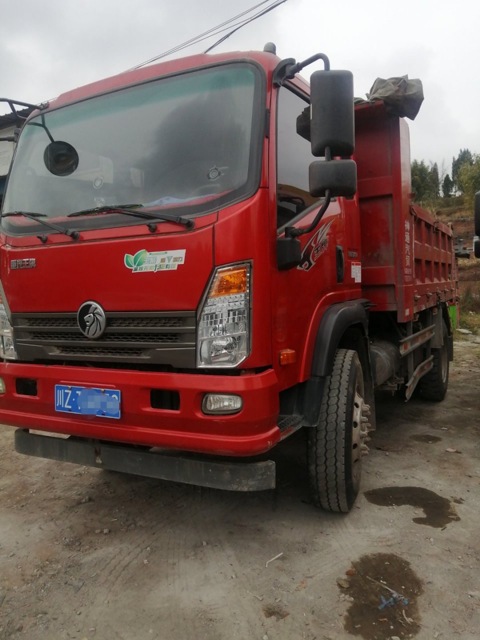卖车,重汽王牌,4108中冷增压,153后桥,2年刚审车买保险.车在四川