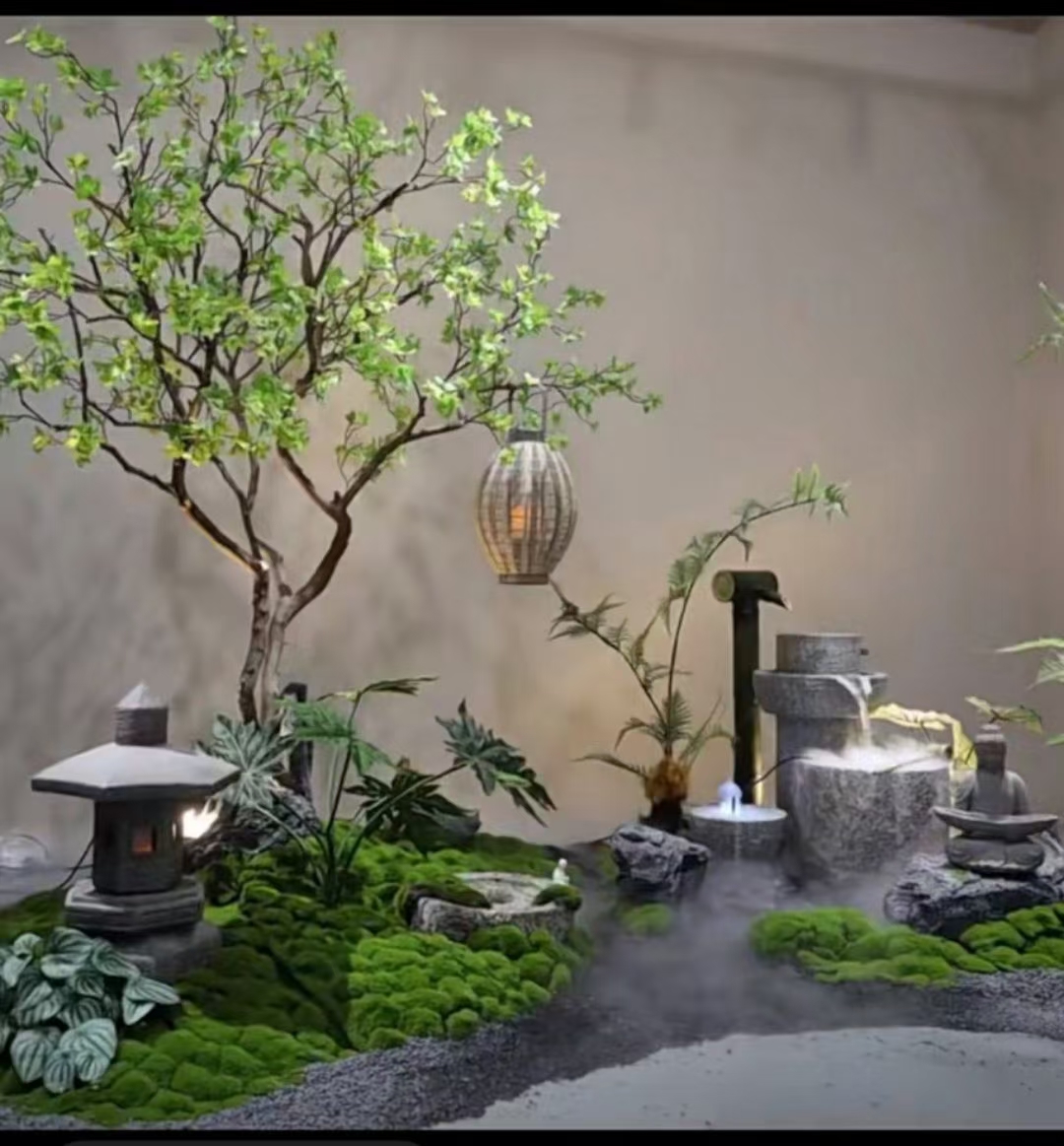 微空间艺术景观#新手帮扶计划# 枯山水景观#治愈系风景