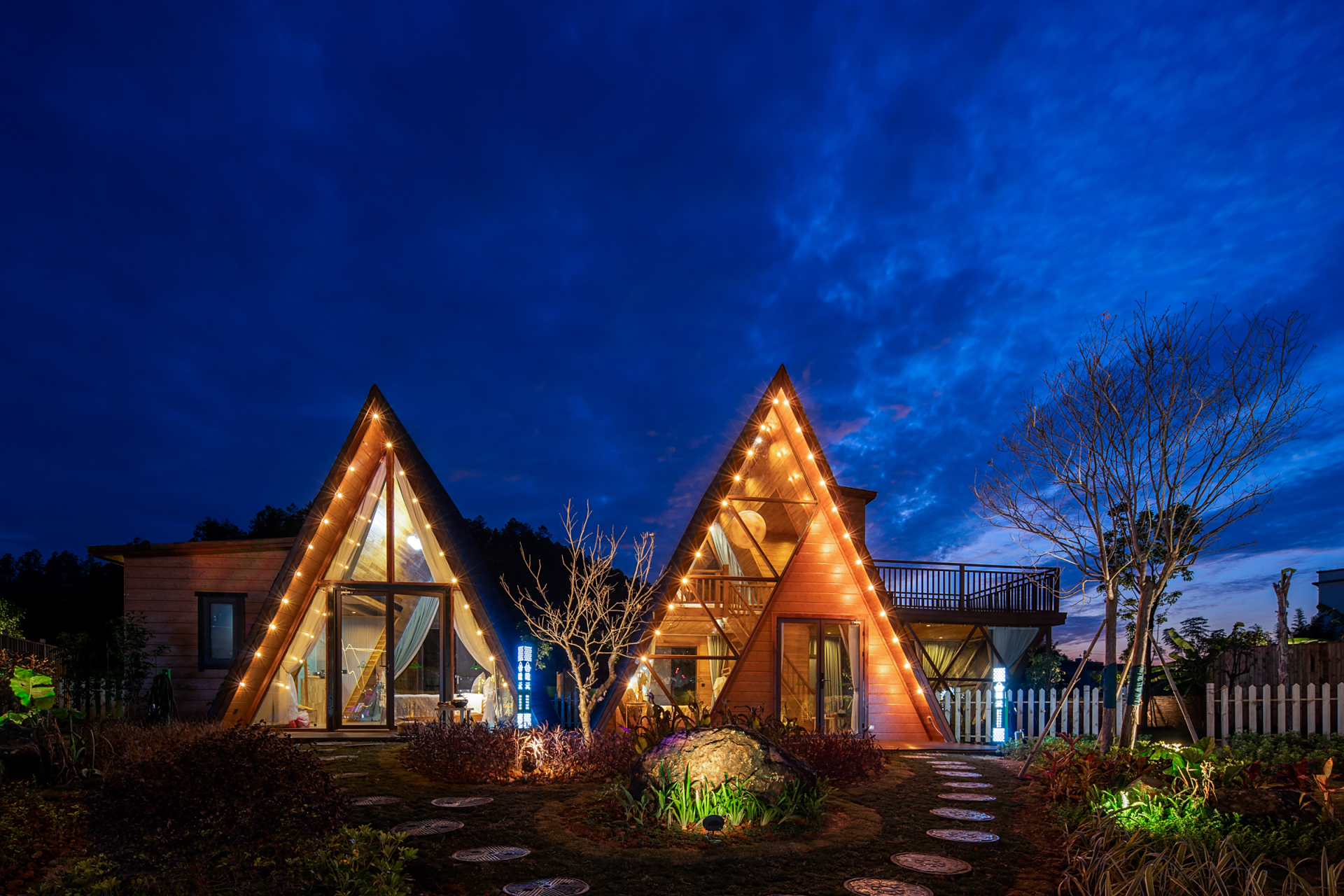 地处著名的"温泉之乡" 民宿被打造的相当用心 北欧