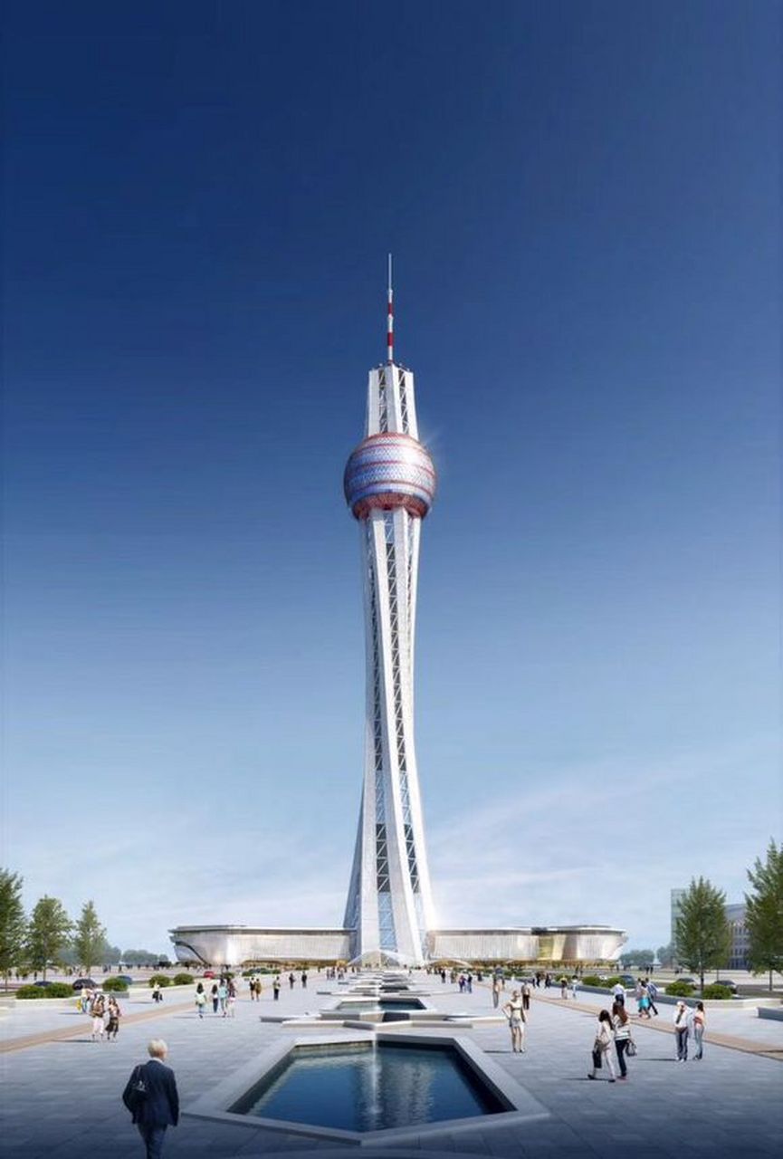 西北第一高塔,停工挂牌转让 号称全国第三,西北第一高塔,宁夏银川在建