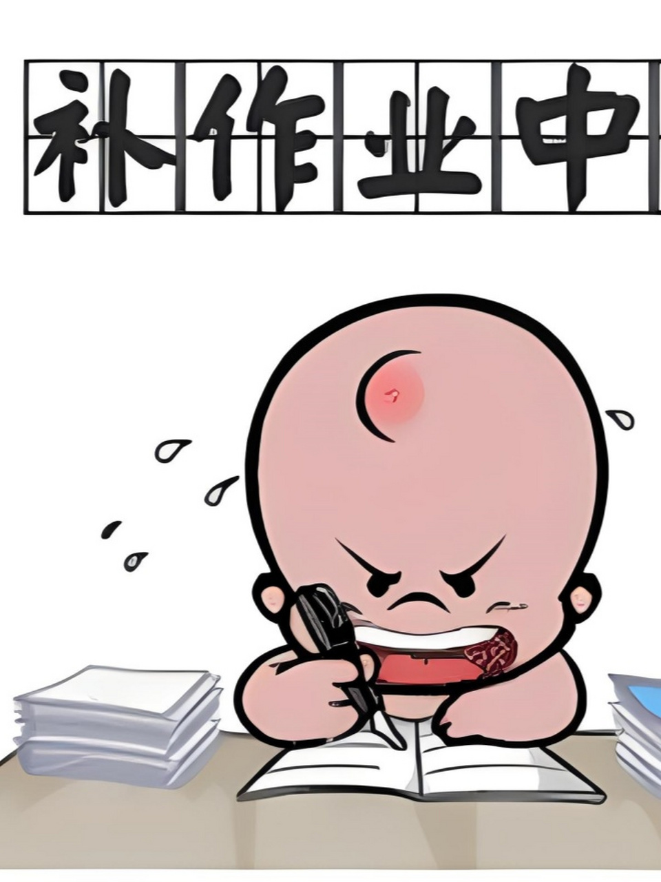 我也让她先去洗洗睡,她总是说我就在边上陪陪你,赶作业图片补作业的