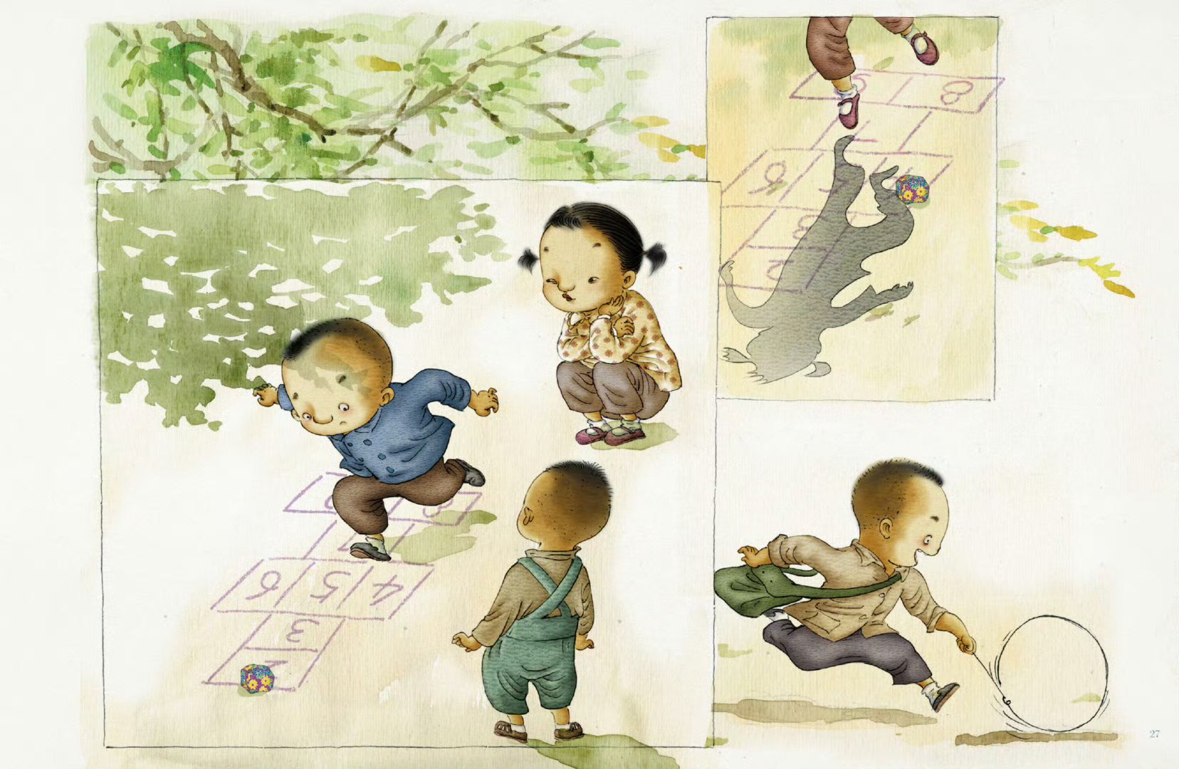 如果把童年再放映一遍,我们一定会先大笑,然后放声痛哭,最后挂着泪
