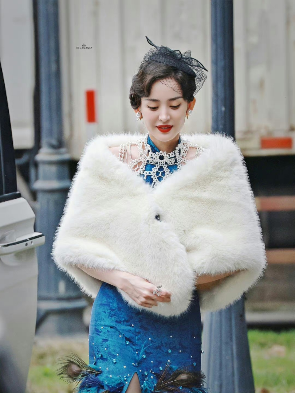 娜扎的民国贵妇造型太美了吧?妖娆又有姿色