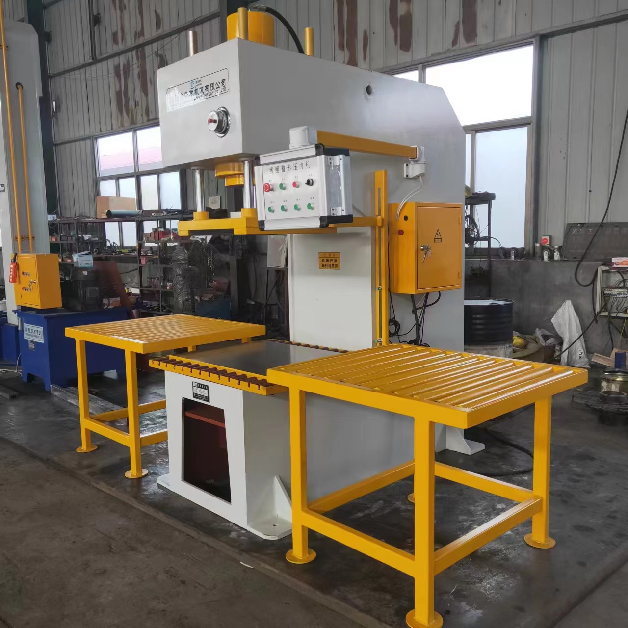 100吨变压器线圈整形压力机 单柱式液压机  源头厂家  质量保证