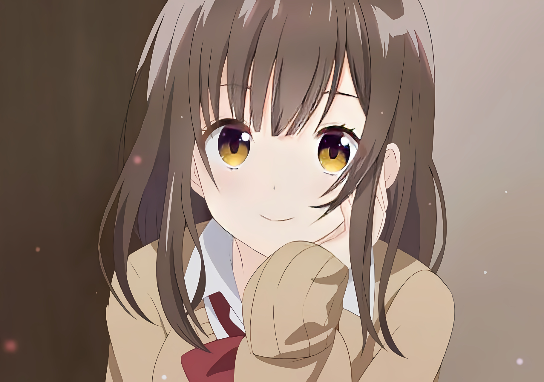 动漫头像和壁纸# #剃须然后捡到女高中生# #狄原沙优##novelai
