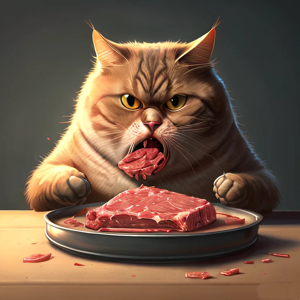 猫是肉食动物,肉类是它们必需的营养来源之一.