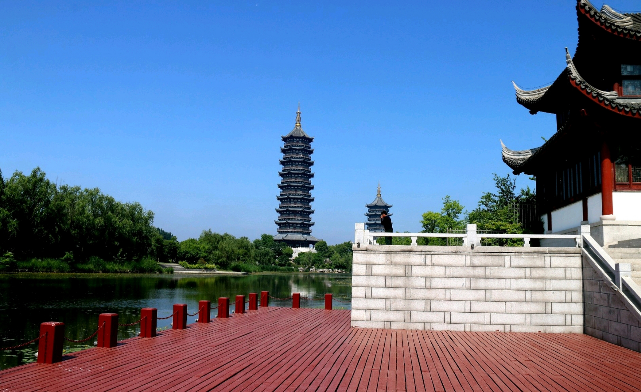 分享宿迁市古黄河公园美图.