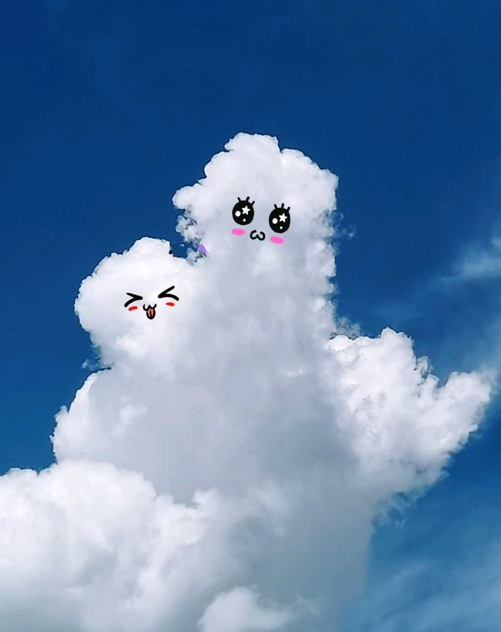 分享云朵涂鸦 惊叹大自然的神奇