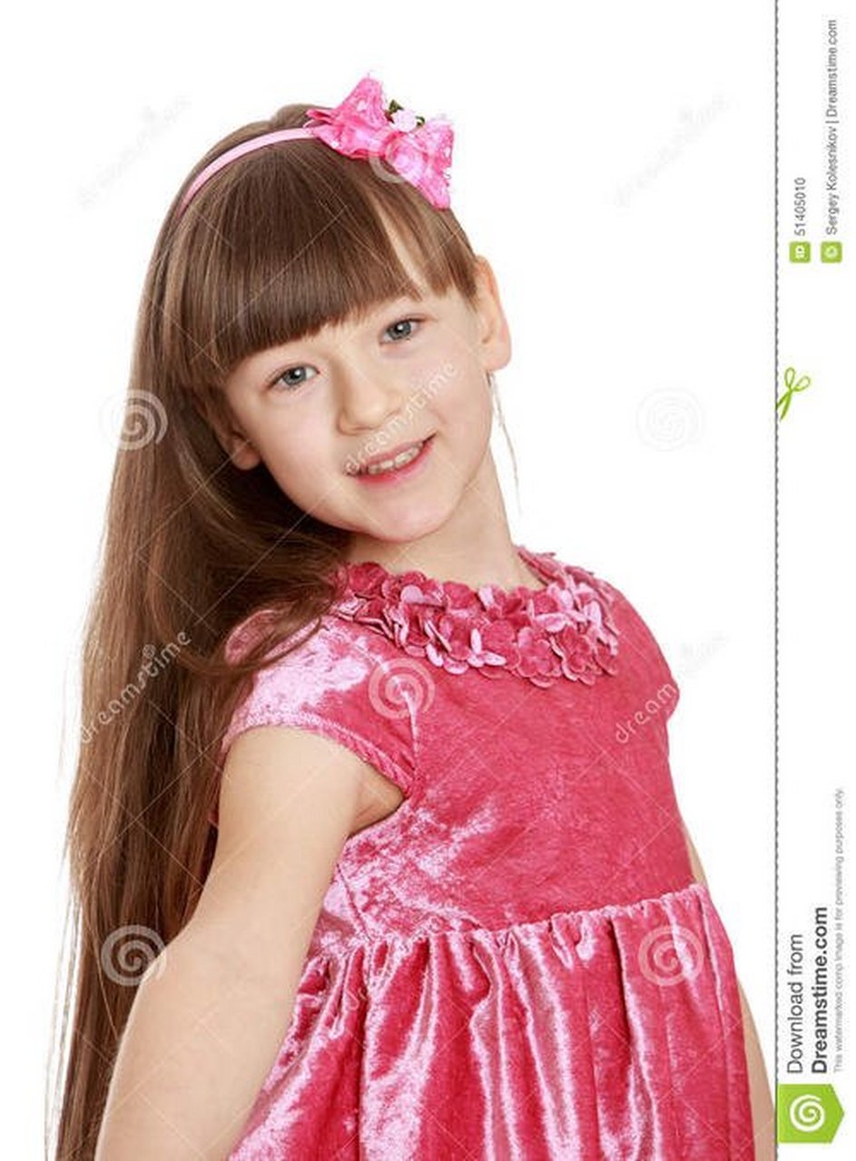 好漂亮的小女孩长头发