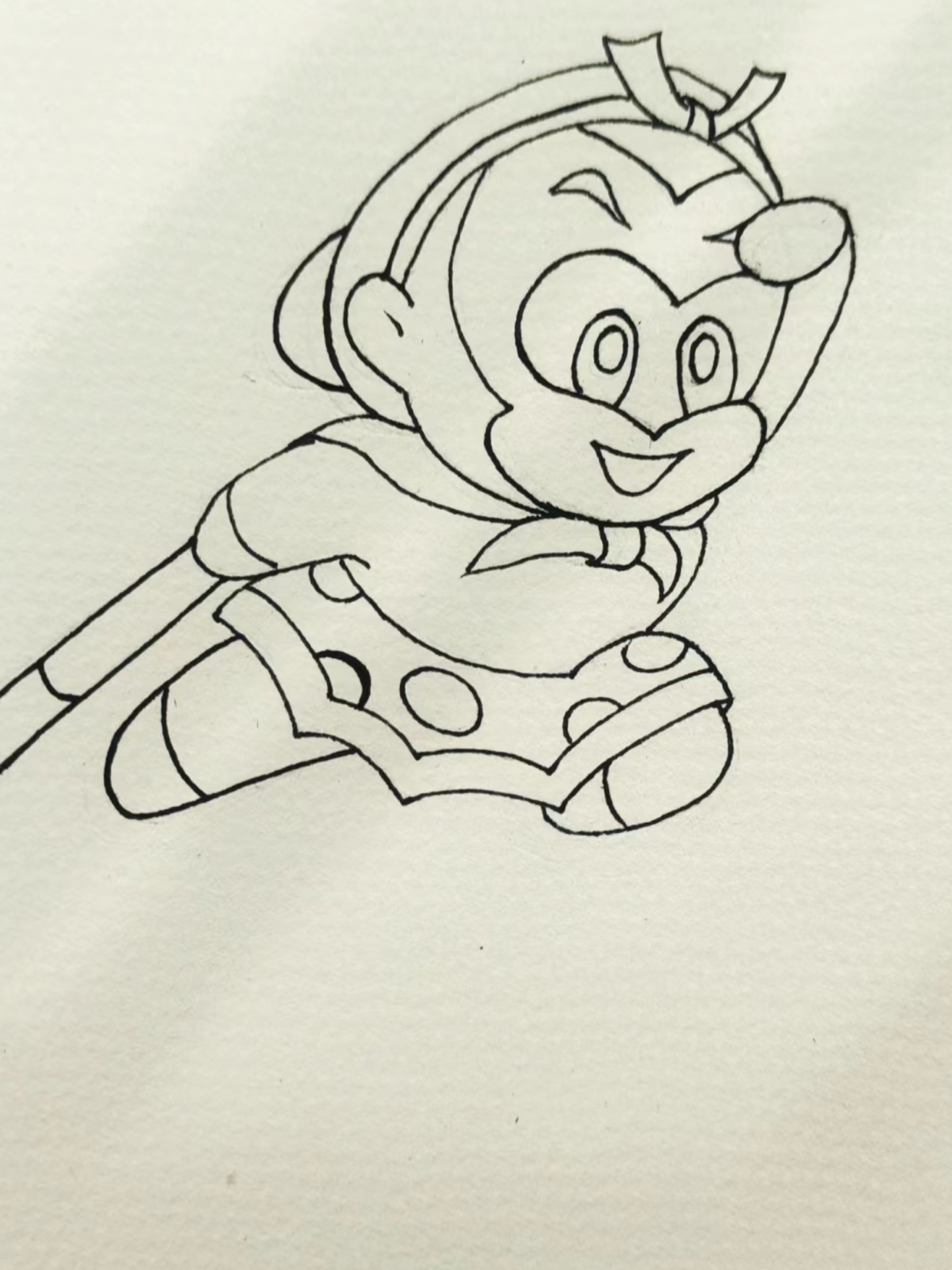 超简单!几步画出齐天大圣孙悟空!