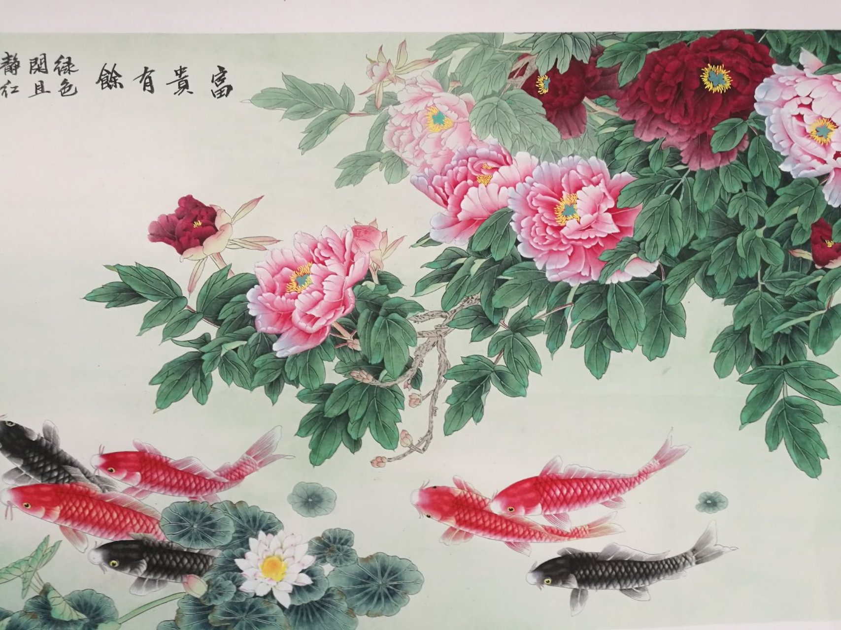 大画家张斌作品,长180cm宽70cm