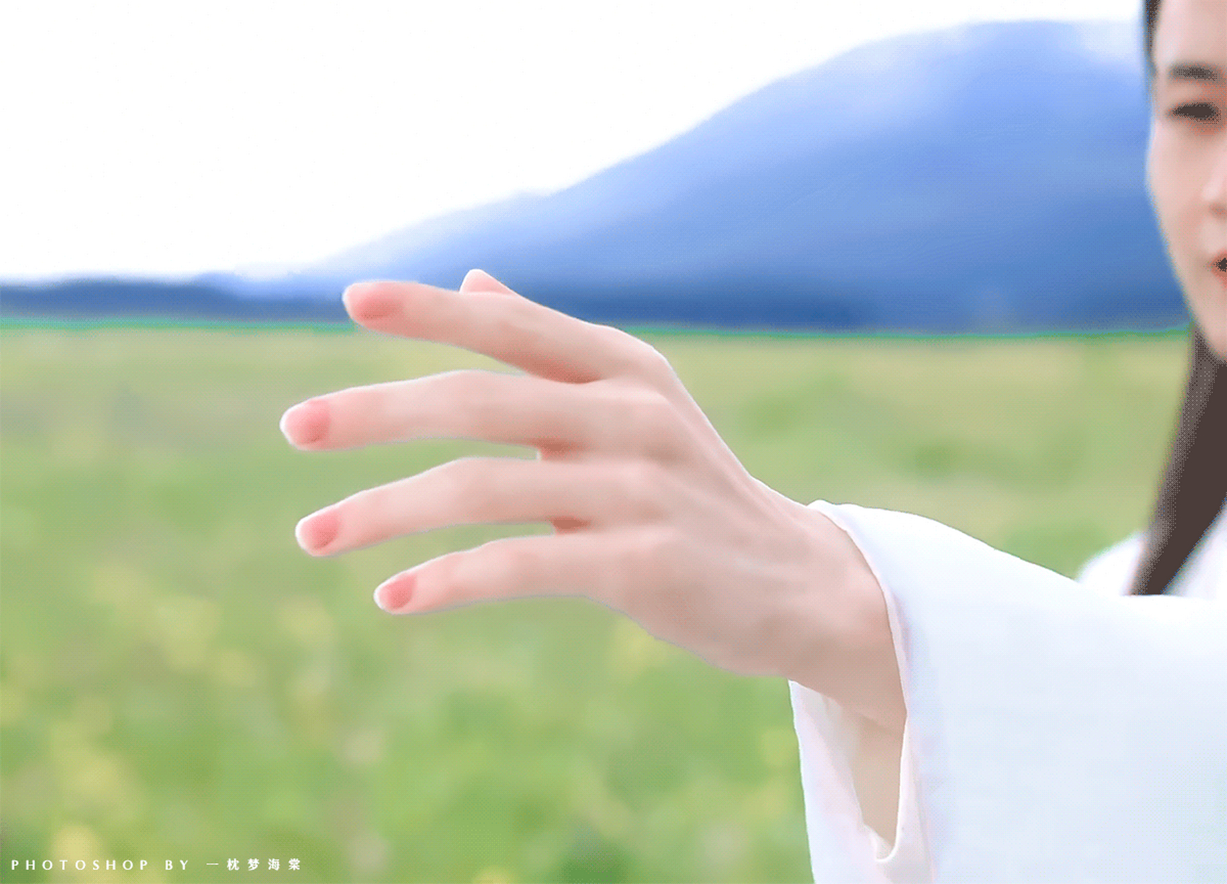 成毅#  成毅的手真的好好看啊 手指修长指甲粉粉,手控党的福利  橇乙